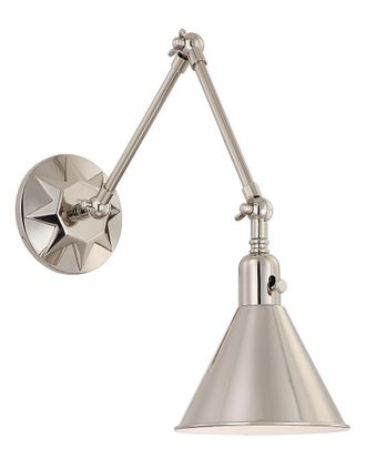 Crystorama 1-Light Morgan Sconce