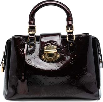 Louis Vuitton Pre-owned Handbags, female, Purple, Size: ONE SIZE Pre-owned Structured Satchel Handbag