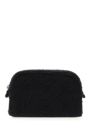 Tory Burch Black Fabric Clutch