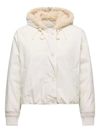 Moncler Giacca Nisiro con cappuccio - Bianco