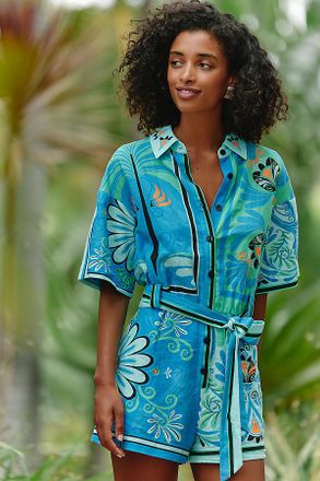 Farm Rio x Anthropologie Romper