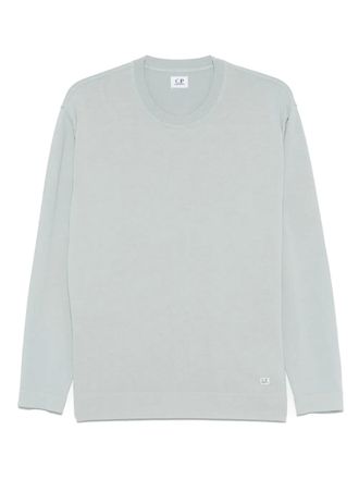 C.P. Company cotton crepe T-shirt - men - Cotton - M - Blue