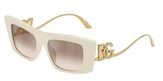 Dolce & Gabbana DG4510 331294 Womens Sunglasses White Size 51