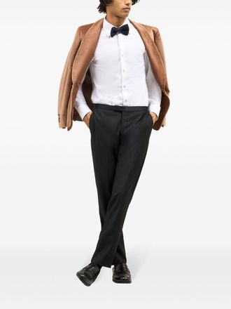 Boglioli satin tuxedo trousers - Black
