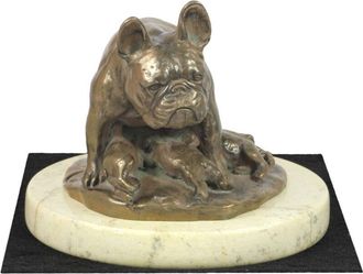 OEM Bulldog Franc&eacute;s I - Estatuilla De Perro, Figura De Silueta De Perro, Trofeo Para Una Exposici&oacute;n Canina De La Marca Art-dog