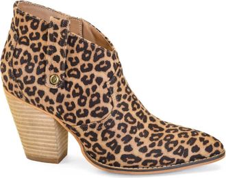 Corkys Footwear Womens Bar Hoppin Bootie In Leopard