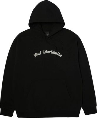 HUF Olympia Po Hoodie - Heren - Hoodies - Zwart - M - Katoen - Hoodies & sweatvesten