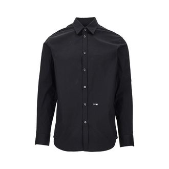 Dsquared2 Stretch cotton shirt Man 46