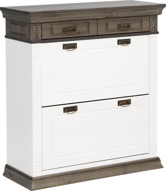 HOME AFFAIRE Schuhkommode »Vinales« Breite 96 cm aus massiver Kiefer