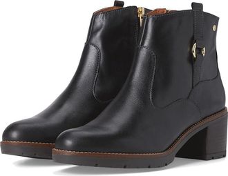 Pikolinos Llanes W7H-8817 Womens Boots Black : EU 40 (US Womens 9.5-10) B - Medium, Leather/Rubber