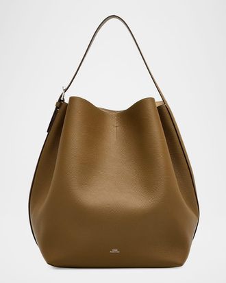 Toteme Belted Leather Tote Bag