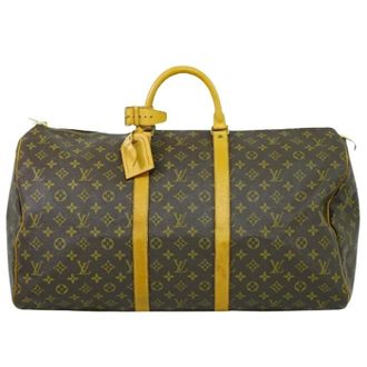 Louis Vuitton Pre-owned Weekend Bags, unisex, Brown, Size: ONE SIZE Pre-owned Weekend Bag