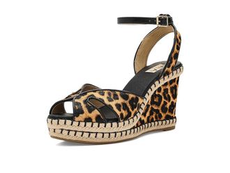 Mia MLE-Mallorca Womens Wedge Shoes Leopard Print : 7.5 M, Leather