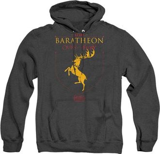 Gildan Game Of Thrones House Baratheon Sigil Adult Heather Hoodie / Hooded Sweatshirt
