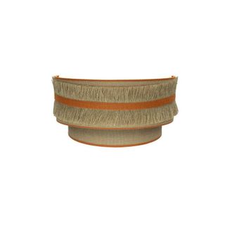 Fabrilamp Aplique Natalia 1xe27 Saco-naranja 17x30x15 Cm