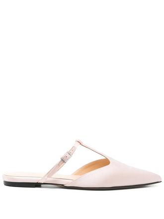Tela satin mules - women - Calf Leather/Satin/Rubber/Calf Leather - 37 - Pink