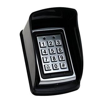 OEM Serratura Con Tastiera In Metallo Per Apertura Porte, Tastiera Di Controllo Accessi, 125 Khz, Lettore Di Schede Em + 10 Chiavi Rfid + Copertura Antipi