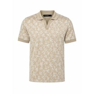 Karl Lagerfeld Heren, Tops, Beige, Maat: XL Katoen