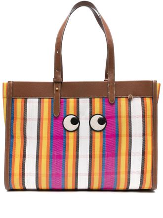 Anya Hindmarch Eyes E/W tote bag - Yellow