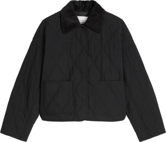 Marc O'Polo Licht Gevoerd Jack - Dames - Zomerjassen - Zwart - XS - Denim - Jassen