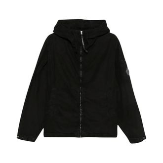 C.P. Company C.p. Company - Micro-Reps Hooded Jacket - Heren - Jassen - Zwart - Maat: XL Katoen