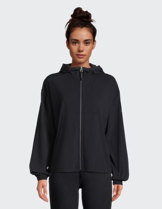 Venice Beach Trainingsjacke VENICE BEACH TRAININGSJACKE AVA, Damen, Gr. XL (44), schwarz, Obermaterial: 72% Polyamid, 28% Elasthan, Jacken Trainingsjacke