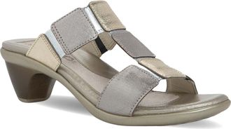Naot Form Sandal in Silver Gold Thread at Nordstrom, Size 11Us