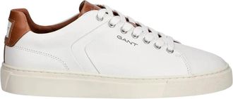 GANT Mc Julien Sneaker - Heren - Sneakers - Wit - 45 EU - Leer - Schoenen