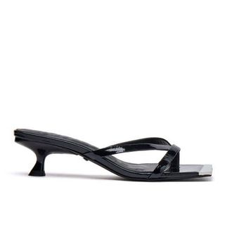 Mallet Footwear Elisa Patent Low Heel Shoes in Black at Nordstrom, Size 10