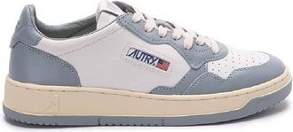 Autry Bicolor Medalist Leather Low Sneakers, Brand Size 42 ( US Size 9 )