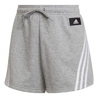 adidas (WMNS) adidas Sportswear Future Icons 3-Stripes Shorts Asia Sizing Grey H57307