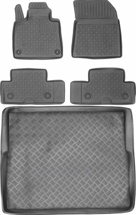 OEM Juego De Alfombrillas Para Coche Y Maletero Para Citro&euml;n C4 Picasso Ii Minivan (2013-2019)