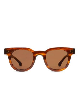 Sporty & Rich tortoiseshell round-frame sunglasses - Brown