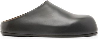 Mars&egrave;ll Grande leather mules - women - Leather/Leather/Leather - 37 - Black