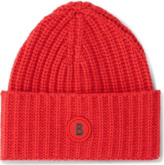 Bogner Kilian knitted cashmere hat for men - Red - one_size