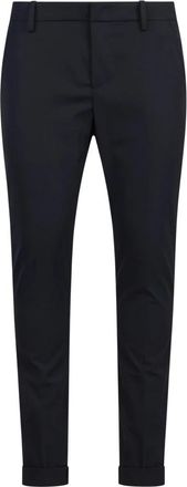 Dondup Gaubert Broeken - Heren - Chinos - Blauw - W29 - Polyester - Broeken