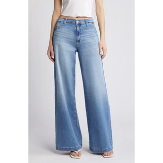 AG - Adriano Goldschmied Stella Low Slung Palazzo Jeans in Dune at Nordstrom Rack, Size 31