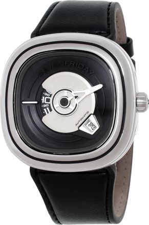 Sevenfriday Pe Automatic Black Dial Mens Watch PE1/01