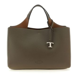 Tod's Dames, Tassen, Grijs, Maat: ONE Size