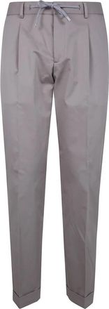 Barba Straight Broeken - Heren - Straight fit broeken - Grijs - XL - Broeken
