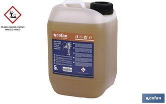 cofan Aceite De Corte (taladrina) 5 L, Aceite De Corte Para Cortar Metales Formulado Con Bases Seleccionadas Y A&ntilde;adidas De Acci&oacute;n Enfriante Y Lubricante. Pr