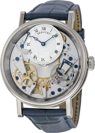 Breguet Tradition Skeleton Dial 18kt White Gold Mens Watch 7057BB/11/9W6