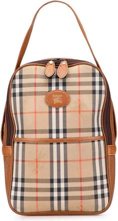 Burberry Pre-owned Handbags, female, Brown, Size: ONE SIZE Pre-owned Carryall