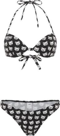 Moschino 2-Piece Bikini Allover Orsetto Toy - Dames - Bikinis - Veelkleurig - S - Badmode