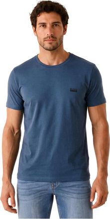 HUGO BOSS Hombre, Camisetas, Azul, Talla: 2XL