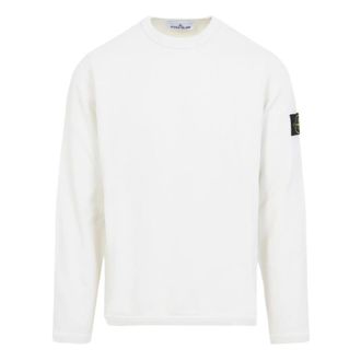 Stone Island Sweatshirts, male, White, Size: XL Sweatshirts