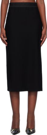 ワンピース VERSACE Women Mid Skirts 1009999 1A01253 1000 Black Versace Ladies Black Woven Chain-Link Mini Shift Dress