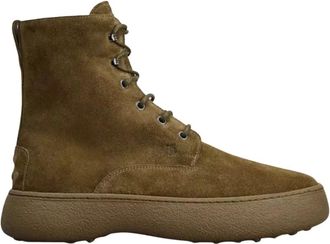 Tod's Heren, Schoenen, Groen, Maat: 40 1/2 EU Leer