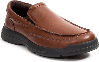 Deer Stags Spartan Mens Lace Up Wing Tip Shoes Dark Brown : 11.5 M, Leather/Polyester