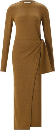 Isabel Marant Kleedjes, Dames, Bruin, M, Maxi Kleedjes